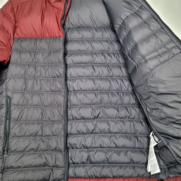 Mountain Hardwear Duck Down Colorblock Puffer Coat Size Large - Picture 10 of 14